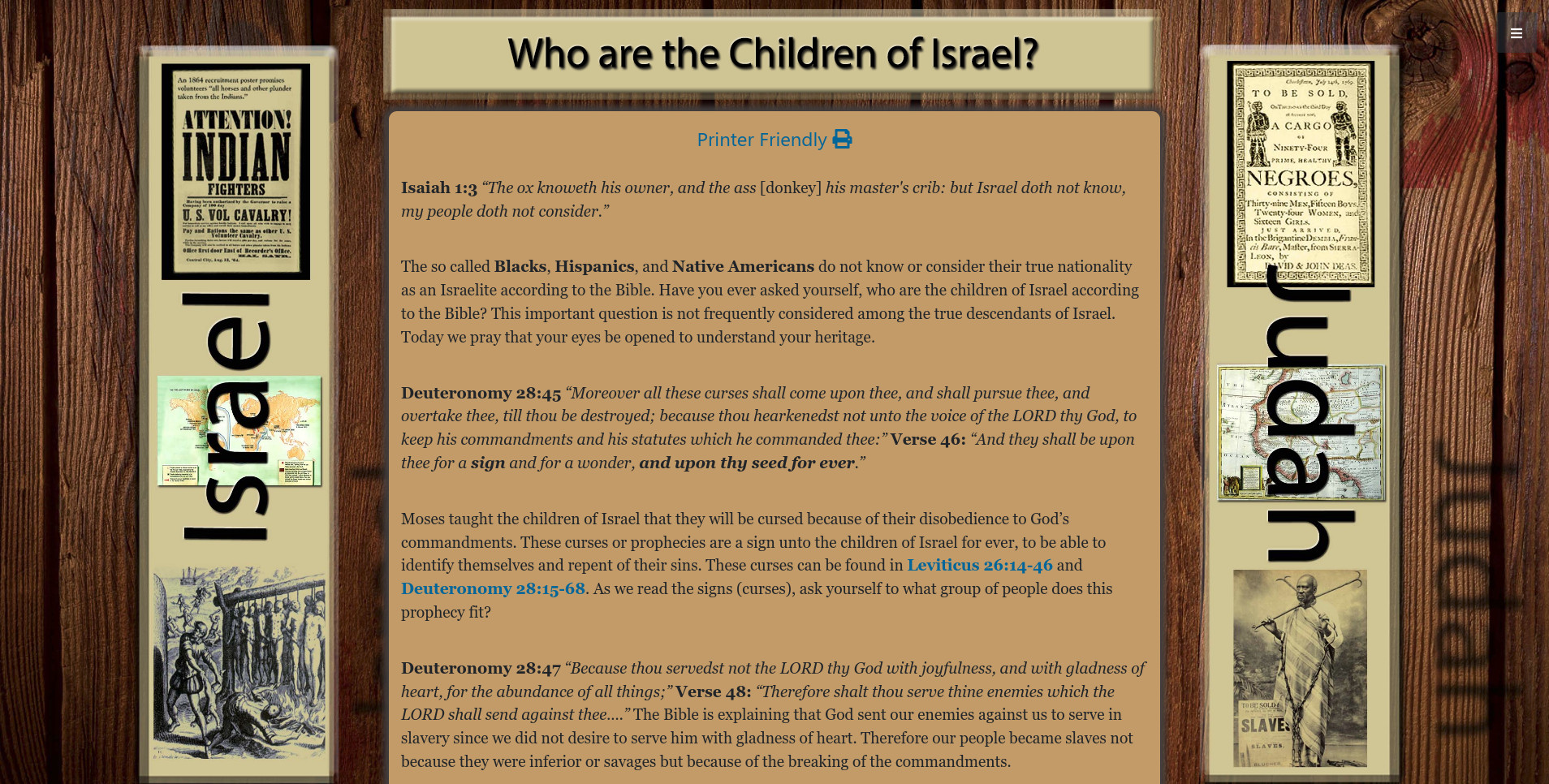 Who are the children of Israel?